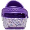 imageCrocs Kids Classic Glitter ClogNeon PurpleMulti