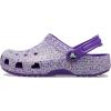 imageCrocs Kids Classic Glitter ClogNeon PurpleMulti
