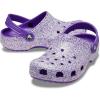 imageCrocs Kids Classic Glitter ClogNeon PurpleMulti