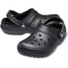 imageCrocs Unisex Adult Classic Lined Clog Fuzzy SlippersBlackBlack