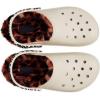 imageCrocs Unisex Adult Classic Lined Clog Fuzzy SlippersBoneMulti Animal Remix