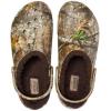 imageCrocs Unisex Adult Classic Lined Clog Fuzzy SlippersChocolateChocolate Realtree