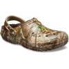 imageCrocs Unisex Adult Classic Lined Clog Fuzzy SlippersChocolateChocolate Realtree