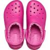 imageCrocs Unisex Adult Classic Lined Clog Fuzzy SlippersFuchsia Fun