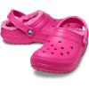 imageCrocs Unisex Adult Classic Lined Clog Fuzzy SlippersFuchsia Fun