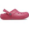 imageCrocs Unisex Adult Classic Lined Clog Fuzzy SlippersHyper Pink