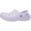 imageCrocs Unisex Adult Classic Lined Clog Fuzzy SlippersLavenderLavender