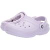 imageCrocs Unisex Adult Classic Lined Clog Fuzzy SlippersLavenderLavender