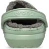 imageCrocs Unisex Adult Classic Lined Clog Fuzzy SlippersMossMulti