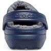 imageCrocs Unisex Adult Classic Lined Clog Fuzzy SlippersNavyCharcoal