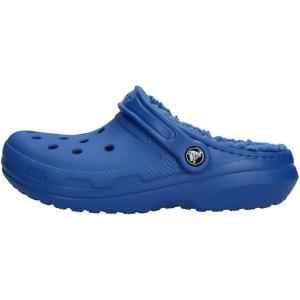 imageCrocs Unisex Adult Classic Lined Clog Fuzzy SlippersBlue Jean Blue Jean