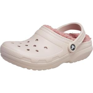 imageCrocs Unisex Adult Classic Lined Clog Fuzzy SlippersQuartz