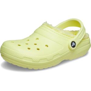 imageCrocs Unisex Adult Classic Lined Clog Fuzzy SlippersSulphur
