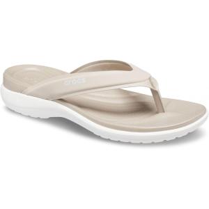 imageCrocs womens Capri V Sporty Flip FlopFlipFlopCobblestone