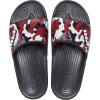 imageCrocs Classic Slide  TieDye GraphicsBlackRed
