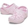 imageCrocs Kids Classic Floral Design ClogsPink Milk