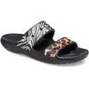 imageCrocs Unisex Adult Classic Twostrap Slide SandalsBlackMulti Animal Remix