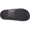 imageCrocs Unisex Adult Classic Twostrap Slide SandalsBlackSpray Dye