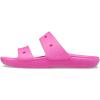 imageCrocs Unisex Adult Classic Twostrap Slide SandalsElectric Pink