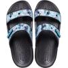 imageCrocs Unisex Adult Classic Twostrap Slide SandalsMultiBlack