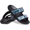 imageCrocs Unisex Adult Classic Twostrap Slide SandalsMultiBlack
