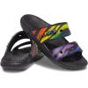 imageCrocs Unisex Adult Classic Twostrap Slide SandalsRainbow Animal Print