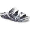 imageCrocs Unisex Adult Classic Twostrap Slide SandalsWhiteBlack