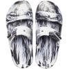 imageCrocs Unisex Adult Classic Twostrap Slide SandalsWhiteBlack