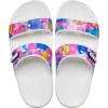 imageCrocs Unisex Adult Classic Twostrap Slide SandalsWhitePink