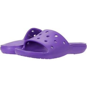 imageCrocs Classic Slide  TieDye GraphicsNeon Purple