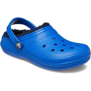 imageCrocs Kids Classic Lined ClogsBlue Bolt