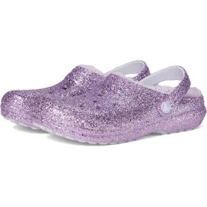 imageCrocs Kids Classic Lined ClogsPurple Moon