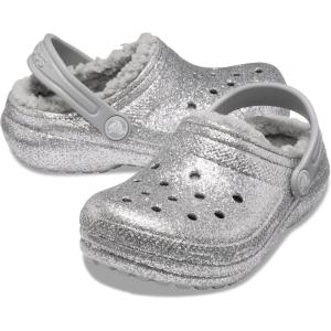 imageCrocs Kids Classic Lined ClogsSilverSilver