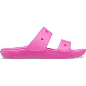 imageCrocs Unisex Adult Classic Twostrap Slide SandalsElectric Pink