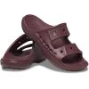 imageCrocs Unisex Adult Baya Slide SandalsBurgundy