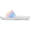 imageCrocs Unisex Adult Classic Graphic Slide SandalWhiteMulti Tiedye