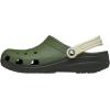 imageCrocs Unisex Adult Classic Retro Sport Slip On ClogsArmy Green