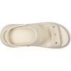 imageCrocs Unisex Classic Mega Crush Platform Sandals WedgeTaupe