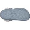 imageCrocs UnisexAdult Classic Fleece Lined Clogs Fuzzy Slippers for Women and MenConcrete