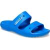 imageCrocs UnisexAdult Classic TwoStrap Slide SandalsBlue Bolt
