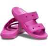 imageCrocs UnisexAdult Classic TwoStrap Slide SandalsFuchsia Fun
