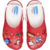 imageCrocs UnisexChild Sonic The Hedgehog Classic Clogs Kids and Toddler ShoesRed