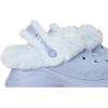 imageCrocs Womens Bae Lined Clogs Fuzzy Platform SlippersBlue Haze