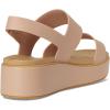 imageCrocs Womens Brooklyn Low Wedge SandalsPink CaramelTan