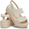 imageCrocs Womens Brooklyn Low Wedge SandalsSandstone