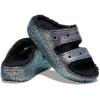imageCrocs Womens Classic Marbled Tiedye ClogsBlackMulti Glitter