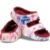 imageCrocs Womens Classic Marbled Tiedye ClogsGarnetMulti