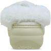 imageCrocs Womens Classic Platform FuzzLined ClogsBone Fuzzy