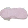 imageCrocs Womens Classic Platform FuzzLined ClogsPink Milk Fuzzy