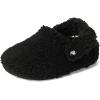 imageCrocs unisexchild Classic Cozzzy SlippersBlack